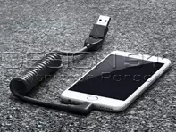 USB smartphone charging cable. Porsche 981 Boxster / 981 Cayman / 911 / 958 Cayenne / Macan / Panamera - 97004490150, 97004490151, 97004490153