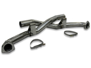 Sports exhaust silencer cross pipe Porsche 997 Gen 2 Carrera and Carrera S - TSPO9972C08.000.AT