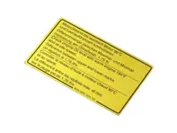 Adesivo Livello olio motore. Porsche 911 - 93000650402