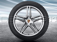 Cerchi in lega da 19' 991.2 C2 / C2S Carrera e pneumatici originali Porsche - 99104460102, 99104460112