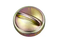 Bouchon de réservoir 'Yellow Zinc'. Porsche 911 65-77 / 914 / 356 - 90120127100, 90120127101, 90120127102 - JG.271.01