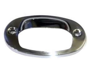 Tapa de luz de matrícula. Porsche 356B / 356C - 64463160104