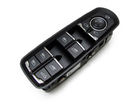 Windows, door mirrors and luggage compartment switches. Porsche 958 Cayenne 2011> / 970 Panamera - 7PP959855BDML, 7PP959855B, 7PP959858HDML, 7PP959858RDML, 7PP959858AFDML, 7PP959858MDML, 7PP959858AHDML