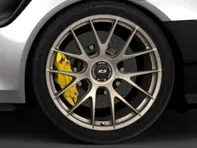 原装保时捷 20 英寸 911 GT2 RS 镁合金轻质车轮 白金色金属 前部：9.5 J x 20 ET 50 - 99136216383OH9, 99136216884OH9