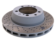 Rotor de disco de freno trasero. Porsche 964 TURBO (OE No 96535204100 y 96535204200) - 96535204100, 96535204200