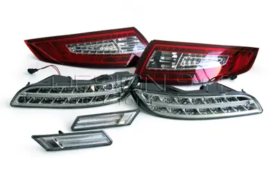 Tagfahrlicht (DRL) & LED Upgrade Kit für Porsche 997 Gen1 - 99763100095, 99763109099, 99763109098