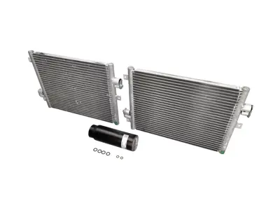 Air Conditioning (Air Con) Radiator Condenser Kit. Porsche 996 / 987 / 987C / 997 - 99757391102, 997.573.911.02, 35795, 99970743441, 99970743441/1, 94457314301, 99970726240