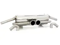 Exhaust Muffler / Silencer Sports System DesignTek for Porsche Boxster 986 - 99611112106, 99611112107, 99611114105, 99611114111, 99611114202, 99611114211, 99611115101, 99611115202
