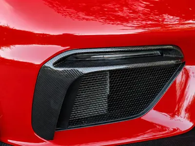Cubiertas de intermitentes de fibra de carbono brillante. Porsche 718 GT4 / 718 Boxster Spyder - 9828078810K1, 982807881A0K1, 982807881B0K1, 9828078820K1, 982807882A0K1, 982807882B0K1 - 718.GT4.24.03.VGC