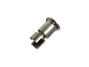 Front 1/4 window chrome pivot bearing. Porsche 356 / 911 - 64454255801, 64454255800