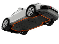 Unterbodenverkleidung. Porsche 911 (992) DAKAR - 99204401293