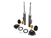 Amortisseurs avant compatibles avec les pièces d'origine, y compris les supports supérieurs et les fixations. Porsche 996 C4/C4S/TT 1997-2005 - 99634304339, 99634304344, 99634304340, 99634304345, 99634304347, 99634304350, 99634398045, 99634398042, 99634398044