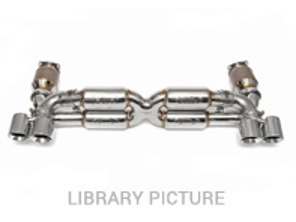 Système d'échappement Supersport 70mm x-pipe, RACE. Porsche 997.1 Turbo - 99711102772