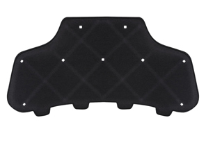 Front bonnet sound/heat insulation mat. Porsche 9YA Cayenne 2.0L / 3.0L / 2.9L - 9Y0863831A - 9Y0 863 831 A