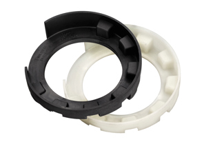 Schokdempercompensatieplaat, achter. Porsche 996 / 997 1998-13 - 99633351102, 99633351103