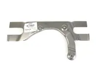 Exhaust front muffler support. Porsche 991 - 99111147301, 99111147300