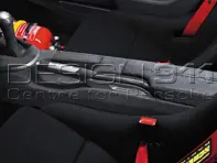 Rear centre console in Alcantara. Porsche 997 Coupe / 987C Cayman - 99704480400