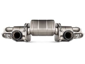 Akrapovic Slip-On Race Line Titanauspuff für Porsche 718 Cayman GT4 / Spyder - OPF/GPF >>02/2020 - 982251053D, 982251053G