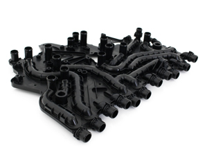 Water coolant distributor. Porsche 9J1 Taycan 2021>> - 9J1121406, PAD121406