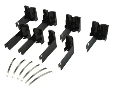 Kit de déflecteurs moteur 12 pièces. Porsche 911 / 914 - 90110603501, 90110604100, 90110603901, 93010622800, 901.106.035.01, 901.106.041.00