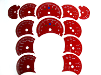 Dial Faces.  Porsche 986 Boxster / 996 / 996TT - F9664120101, F9664120102, F9664120103, F9664120104, F9664120105