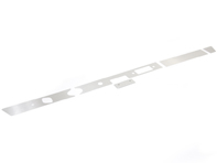 Armaturenbrett-Abdeckungssatz Aluminium. Porsche 911 1966-68 LHD Autos - 90255204125, 90255204122, 90255204124, 90255204121, 90255204123