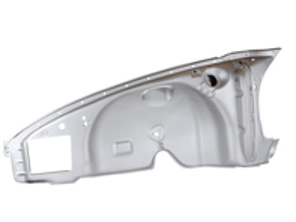 Voorste binnenvleugel. Porsche 911 1968-73 - 1682300470, 1682300480, 1682300970, 1682300980, 591045WTP, 591046WTP, 91150103309GRV, 91150103309, 91150103300, 91150103420, 91150103411, 91150103411GRV - 1682300970, 1682300980