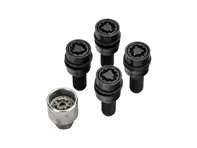Radsicherungsschraubensatz SCHWARZ STD - Original Porsche - WHT010065A