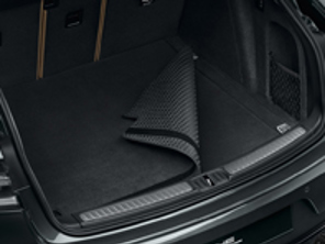 Reversible luggage-compartment mat with Nubuk surround. Porsche Macan - 95B04480040, 95B04480040OL7