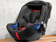 Siège bébé Porsche i-Size et ensemble de base Flex - 0-15 mois / poids max. 13 kg - pour différents modèles Porsche - 971044070, 971044071