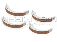 Sabots de frein à main. Porsche Boxster 986 2.5L / 2.7L (jeu de 4) - 98635299501