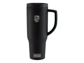 Tasse de voyage thermique style Porsche AHEAD, noire. - WAP0501720SAHD