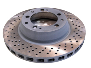 后制动盘转子。保时捷 993（OE 零件编号 99335204500 / 99335204600） - 99335204500, 99335204600