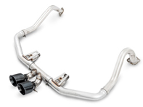 AWE Track edition exhaust system with Black tips for Porsche 718 Boxster / Cayman - 3010-33048, 3010