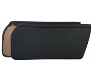 Deurpanelenset, gewoon vinyl. Porsche 914 - 91455501711702, 91455501711, 91455528315