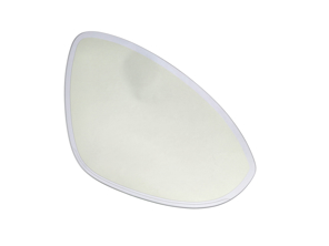 Door mirror glass (Convex), Dimmable, Right for LHD. Porsche 9YA Cayenne 2018>> / 95C Macan-e 2024>> - 9Y1857522T - ZJ-7145-R