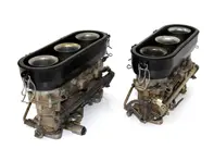 Porsche 911T ID40 Zenith Carburettor & Air box surrounds Set of 2 - 91110812303, 91110812403