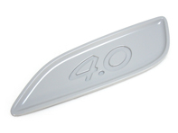 Tapa del alerón trasero con inscripción 4.0. Porsche 991 GT3 - 99151256584G2X, 99151256684G2X