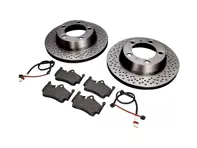 Paquete Pastillas y Discos de Freno TRASEROS Porsche 987 Boxster / 987C Cayman - 98735240101, 98735293903, 98761267601, 98735240101BRE, 98735293903BRE