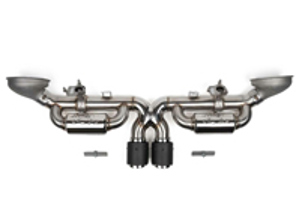 Sistema de escape cat-back Fabspeed Valvetronic Nordschleife para Porsche 992 GT3 / GT3 RS / Speedster - 9GT251052F, 9GT251052G, 9GT251052D, 9GT251052H