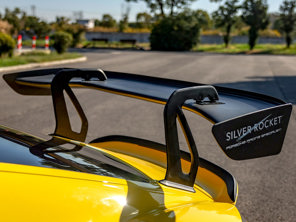 Rear spoiler / wing, dry carbon fibre. Porsche 718 Cayman GT4 RS - 9GT825871A, 9GT825871AA3G - SRRW01