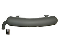Marmitta di scarico / scatola posteriore Silenziatore. Porsche 914/6 2.0L 6 cilindri 1970-73 - 91.405, 91405, 1620600200, 90111101111 - 91.405, 1620600200