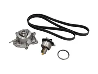 Water pump, belt & thermostat kit. Porsche 718 Boxster S / GTS 2.5ltr / 718 Cayman S / GTS 2.5ltr - 9A210605002, 9A210605001, 9A210605003, 9A110622603, 9A110622602, 9A712111000, 0PB121110A, 0PB121688, 9A210222500