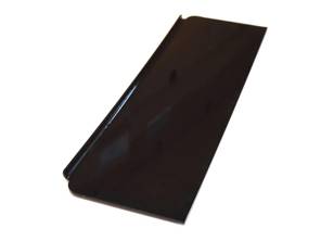 Sun visor insert dark brown. Porsche 356 Pre-A / 356A T1 - 35670002, 64470002, 35670031 - NLA70002