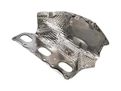 Paracalore collettore di scarico. Porsche 970 Panamera 3.6L - 94611104102, 946111041202, 94611104101, 94611104201, 036.821, 036.961 - 036.821, 036.961