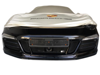 Ensemble de grilles de pare-chocs avant en acier inoxydable ZunSport. 991.1 GTS (ACC) sans capteurs de stationnement - ZPR62615, ZPR62615B, ZPR82315, ZPR82315B, ZPR82415, ZPR82415B, ZPR62615, ZPR62615B, ZPR82315, ZPR82315B, ZPR82415, ZPR82415B