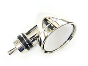 Through glass door mirror kit. Porsche 911 / 964 / 993 targa and convertible - 90173111101, 90173111102, 91173111600, 91173101308, 91173101408, 91173101307, 91173101310, 91173101407, 91173101410, 94473102701, 94473103502, 94473102702