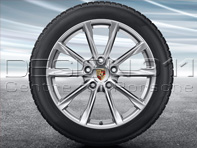 Cerchi in lega da 19' 718 Boxster S & Pneumatici INVERNALI Originali Porsche per 718 Boxster/Cayman - 98204460004, 98204460014, 98204460008, 98204460018