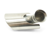 Exhaust tail pipes. Porsche 996 2002>> - 99611105304, 99611105404