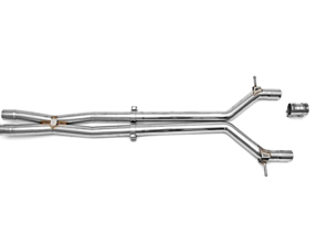 Abgasresonator Bypass X-Pipe. Porsche Panamera 970 Turbo - 97011191373, 97011191374, 97011191375, 97011191376, 97011191377, 97011191397, 97011191398, 97011191396 - FS.POR.970T.XP